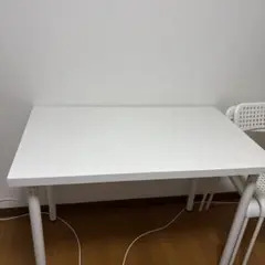 IKEA LINNMON ホワイトテーブル 100x60