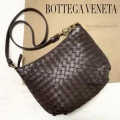 【美品】BOTTEGA VENETA イントレチャート 2wayショルダーバッグ