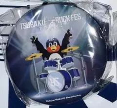 【新品】つば九郎　東京ヤクルトスワローズ　缶バッジ　スタンド付き　1種
