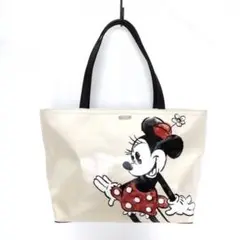 ✨美品✨ ミニー x Katespade レザー混 トートバッグ A4 肩がけ可