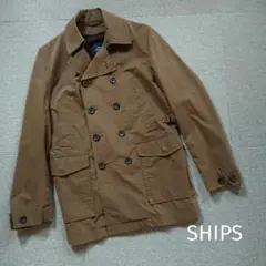 【SHIPS】トレンチコート カーキ
