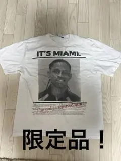 Travis Scott 逮捕 Tシャツ IT's MIAMI XL 限定品