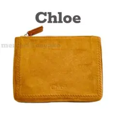 【24h以内発送可能】新品 Chloeクロエ スエード調ポ—チ