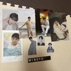 seventeen mingyuトレカ　シールセット