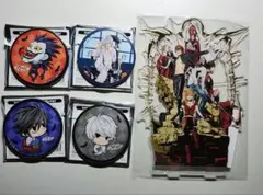 DEATHNOTE ラッキー缶バッジ ゴールド③ BIGアクリルスタンド　おまけ