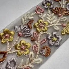 インド刺繍リボン1m