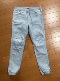 BAYFLOW ライトブルー ジョガー　サイズ4