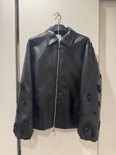 8on8 22aw Horsehair Frocked レザージャケット