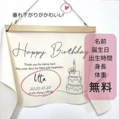 名入れ無料⌇誕生日⌇バースデータペストリー⌇ハーフバースデー⌇100日⌇縦 横