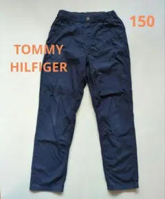 TOMMY HILFIGER 紺色　薄手パンツ　150