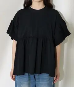 FREAK'S STORE 袖フリルショートスリーブTシャツ