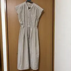 テチチ スパンボイルワンピース ベージュ