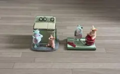 カエルのコポー 置物 2点
