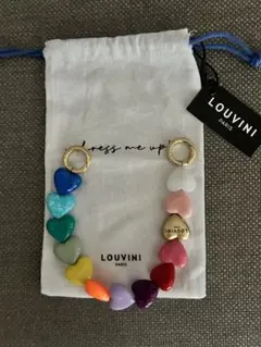 LOUVINI PETIT CUORE　RAINBOW 携帯ハンドストラップ