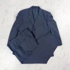 SELFLEX ウール100％ セットアップ チャコールグレー XL*CD989