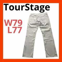 TourStage ツアーステージ　ゴルフロングパンツ　M ライトベージュ