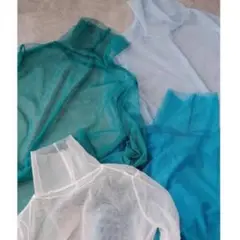 ギャザーシアートップス
