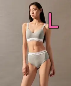 【即日発送】カルバンクラインCalvin Klein 下着セット　L グレー