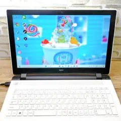 届いたらすぐに使える❤薄型NECノートPC♪Windows11✨️カメラ付き