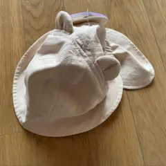 ミミツキ キャベリン 44cm ベビー 帽子 バースデイ