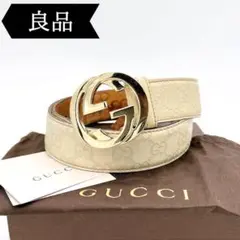 ◇グッチ◇インターロッキングG/ベルト/114876
