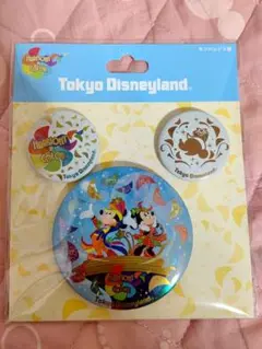 東京ディズニーリゾート 40周年 カンバッジ ハーモニーインカラー④