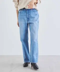 le.coeur blanc♡オーセンティックストレートデニム