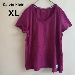 Calvin Klein Performance マゼンタ Tシャツ XL 半袖