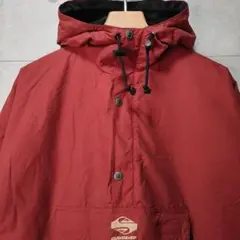 アメリカ古着 希少 90s QUIKSILVER ハーフジップナイロンジャケット