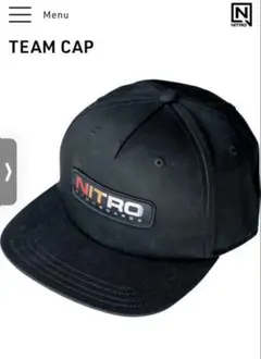 NITRO スノーボード　TEAM CAP ブラック