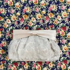 結婚式/パーティー用 クラッチバッグ