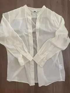 ユニクロ　シースルーシャツ　S