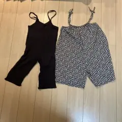 女児サロペット　２枚セット