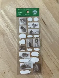 猫の写真シールコレクション
