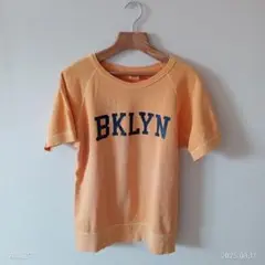 BARNS(バーンズ)　半袖スウェットシャツ　BKLYN 　M