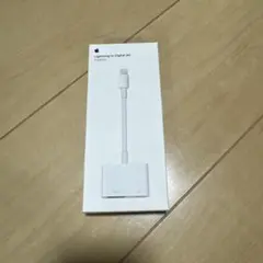【美品】 Apple純正 Lightning DigitaL AVアダプタ