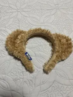 ディズニーDuffy ふわふわカチューシャ ベージュ