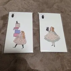 イラスト付きぽち袋 2枚セット