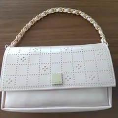 PrivateLabelのパールピンクハンドバッグ