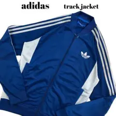 adidas アディダス 刺繍ロゴ トラックジャケット ジャージ ラグラン