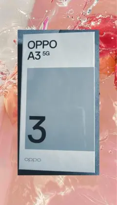 OPPO A3 5G 4GB/128GB 本体　パープル