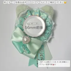 痛ロゼット パターンJ(柄)ミント系 即購入⭕️