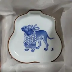 有田焼 辻精磁社 染付栗葡萄紋 猪口　辻常陸 有田焼 辻精磁社 染付栗葡萄紋 猪口 辻常陸