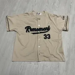rrmoment ベースボールシャツ　120
