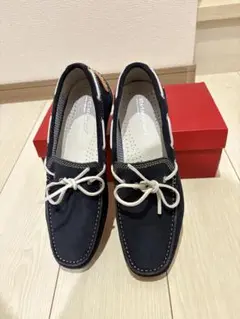 ステファノロッシ　デッキシューズ