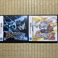 DS ポケットモンスターブラック2ホワイト2 2本セット BW2