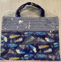 新品未使用　手提げバッグ　男の子　ポケット付き