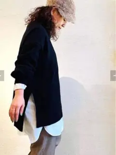 journal standard luxe パウダーウラケハイネックプルオーバー