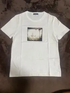 PaulSmith ホワイト 半袖 Tシャツ フロントプリント　Sサイズ