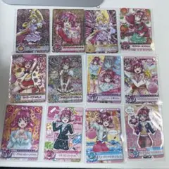 【12枚セット】データカードダスプリキュア　キュアハート　相田マナ